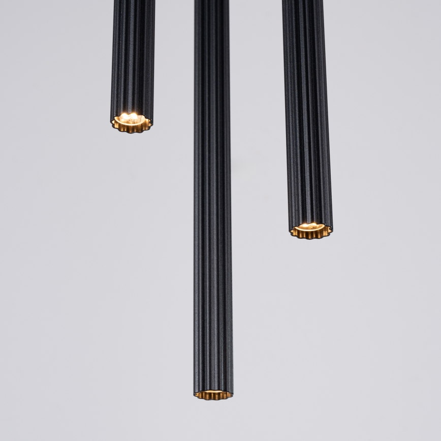 Підвісна люстра ARCHE 3xG9/8W/230V чорний