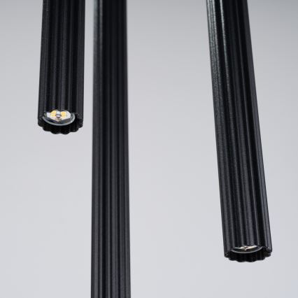 Підвісна люстра ARCHE 3xG9/8W/230V чорний