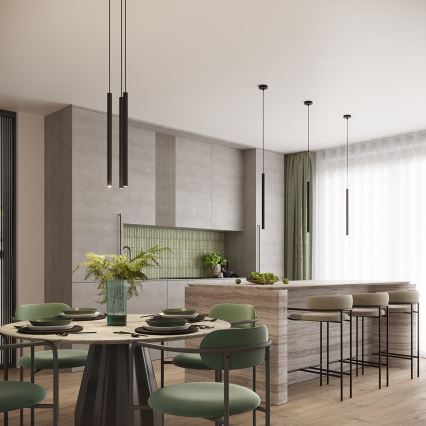 Подвесная люстра ARCHE 3xG9/8W/230V черный