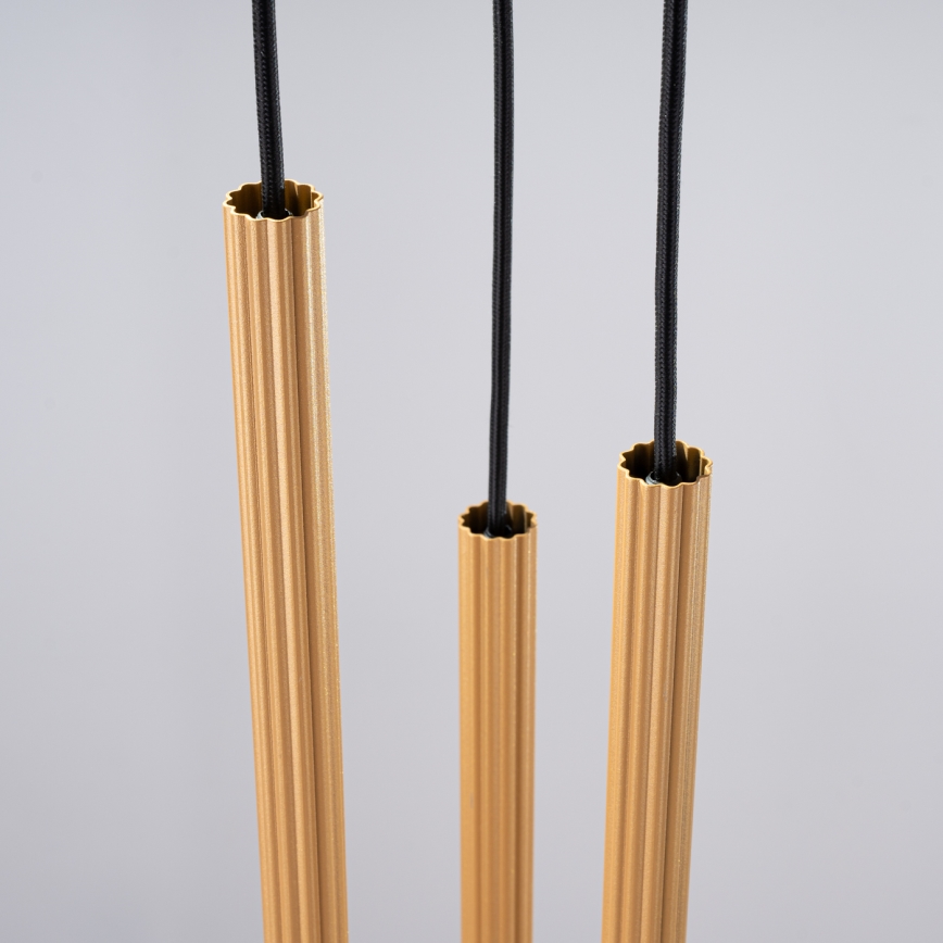 Підвісна люстра ARCHE 3xG9/8W/230V золотий