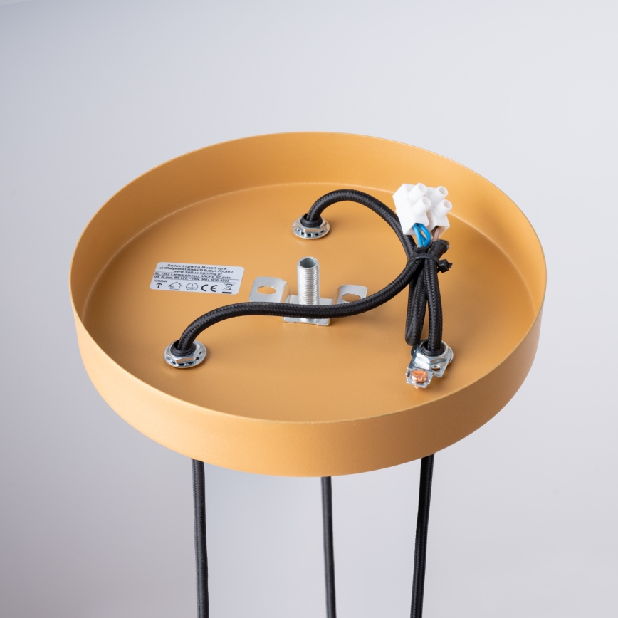 Підвісна люстра ARCHE 3xG9/8W/230V золотий