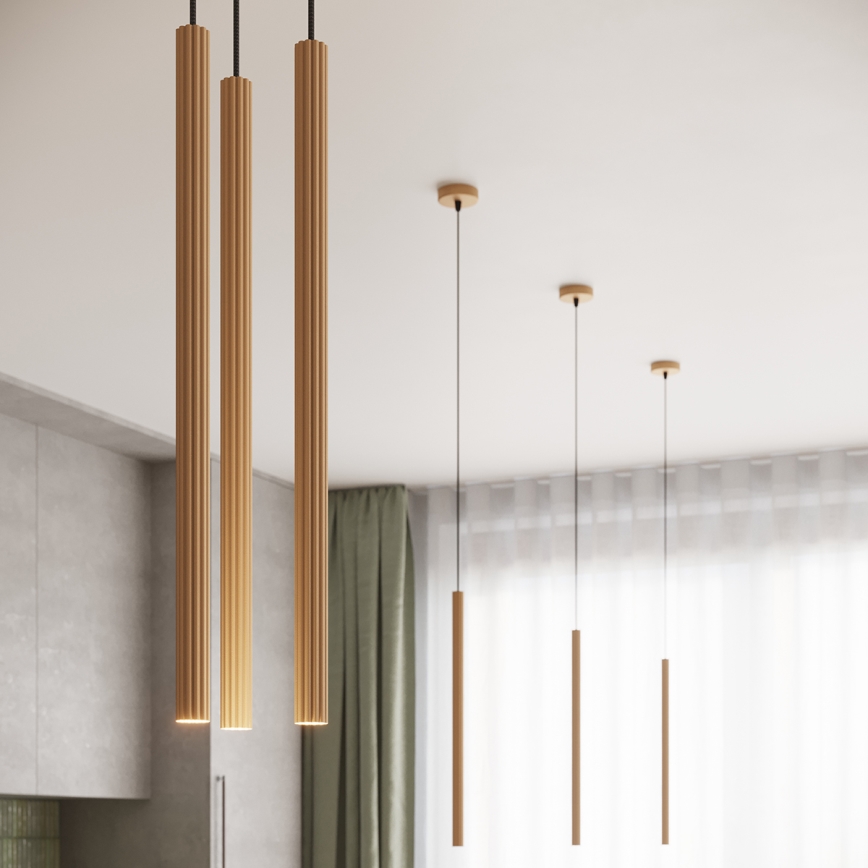 Подвесная люстра ARCHE 3xG9/8W/230V золотистый