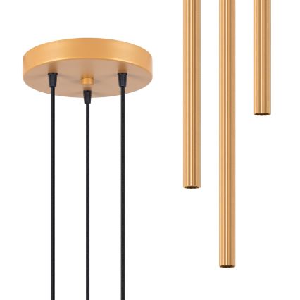 Подвесная люстра ARCHE 3xG9/8W/230V золотистый