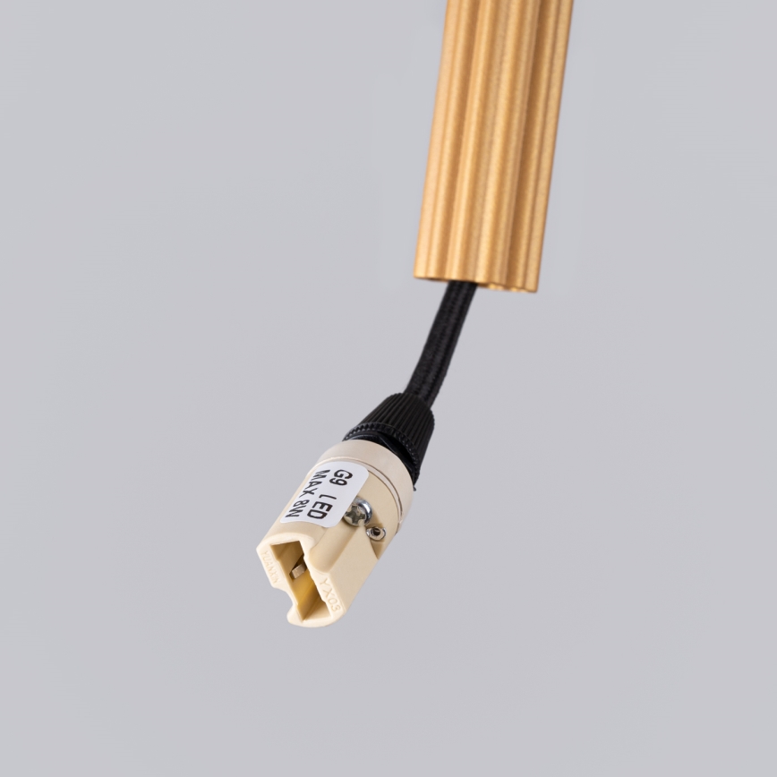 Подвесная люстра ARCHE 3xG9/8W/230V золотистый