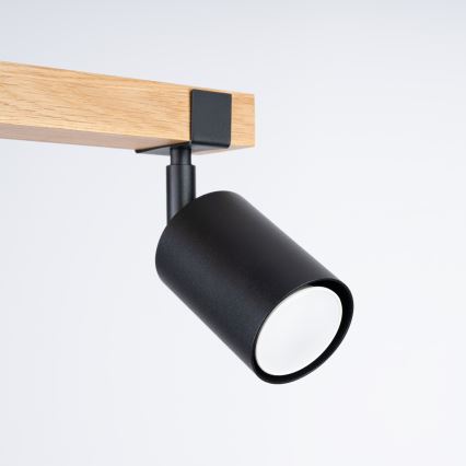 Точковий світильник FAGER 2xGU10/10W/230V чорний