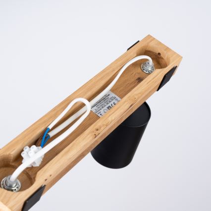 Точковий світильник FAGER 2xGU10/10W/230V чорний