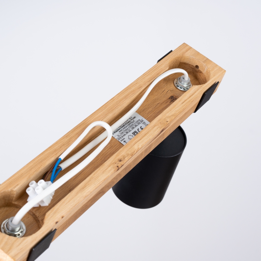 Точковий світильник FAGER 2xGU10/10W/230V чорний