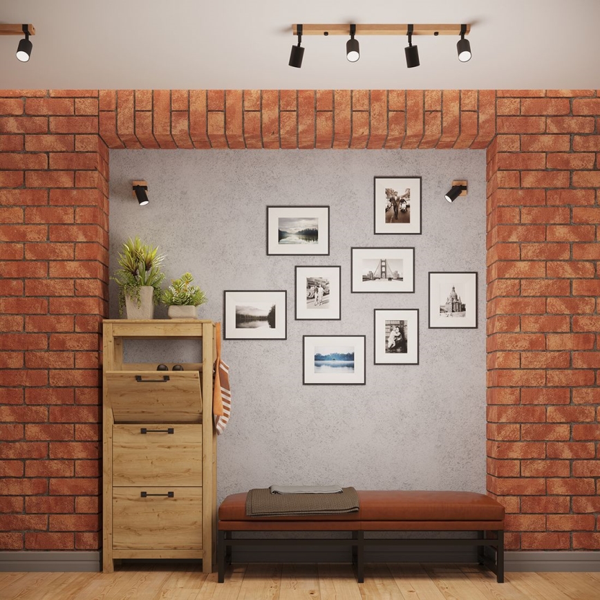 Точечный светильник FAGER 3xGU10/10W/230V черный