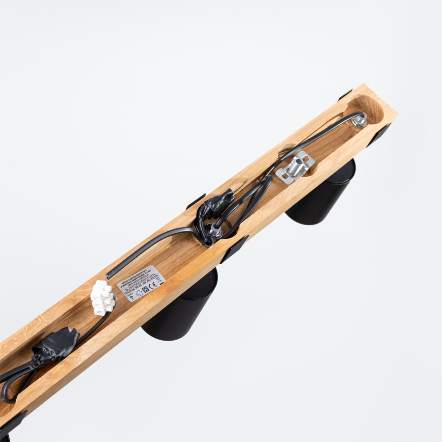 Точечный светильник FAGER 4xGU10/10W/230V черный