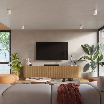 Точечный светильник RIF 1xGU10/10W/230V диаметр 12 см белый