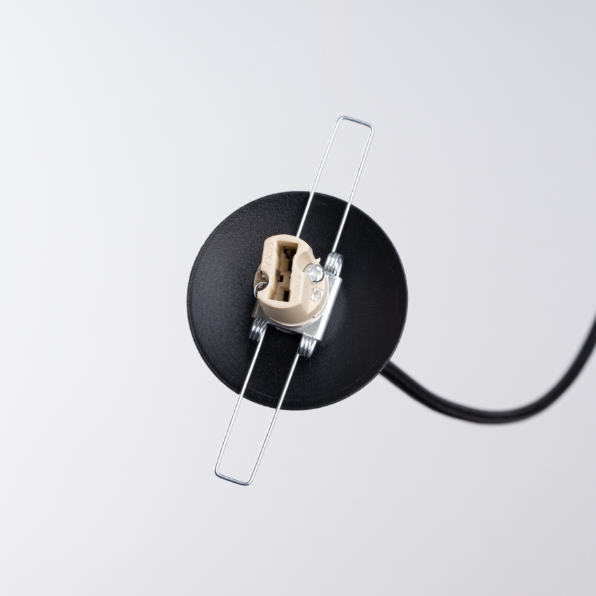 Підвісна люстра HYPERION 1xG9/8W/230V чорний