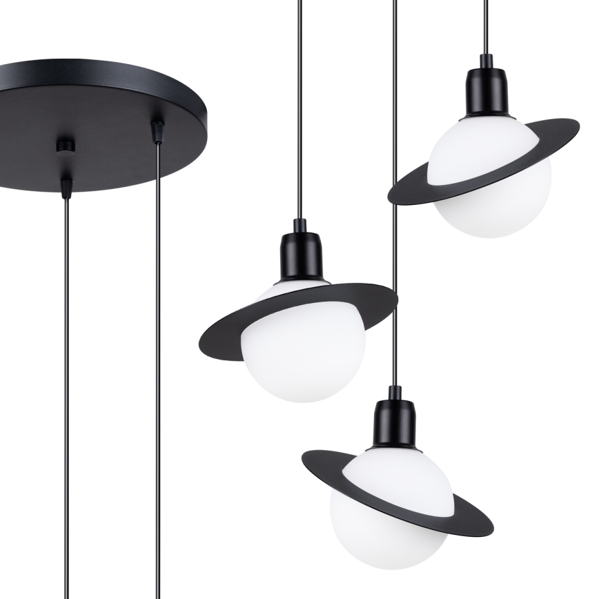 Підвісна люстра HYPERION 3xG9/8W/230V чорний