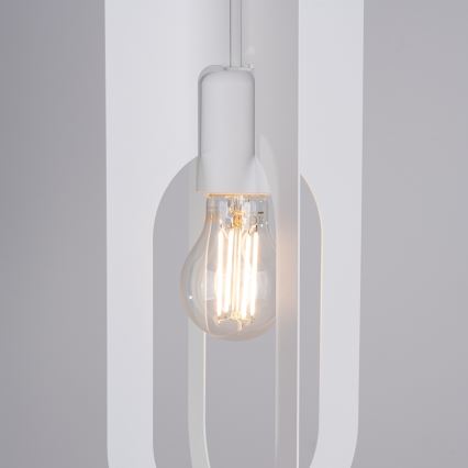 Підвісна люстра NICUS 1xE27/15W/230V білий