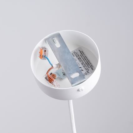 Підвісна люстра NICUS 1xE27/15W/230V білий