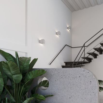 Настінний світильник GLOBE 2xG9/8W/230V бетон/сірий