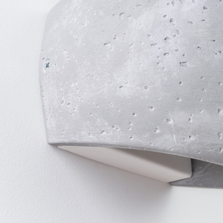 Настінний світильник GLOBE 2xG9/8W/230V бетон/сірий