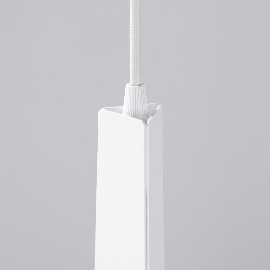 Підвісна люстра PRYSM 1xG9/8W/230V білий