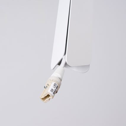 Підвісна люстра PRYSM 1xG9/8W/230V білий