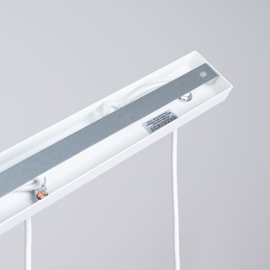 Підвісна люстра PRYSM 3xG9/8W/230V білий