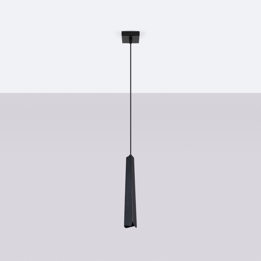 Підвісна люстра PRYSM 1xG9/8W/230V чорний