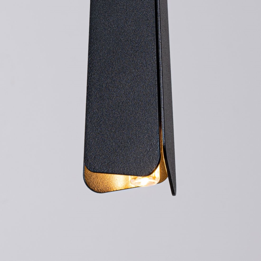 Підвісна люстра PRYSM 1xG9/8W/230V чорний