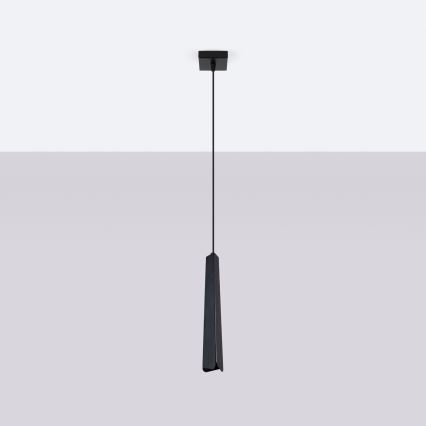 Підвісна люстра PRYSM 1xG9/8W/230V чорний