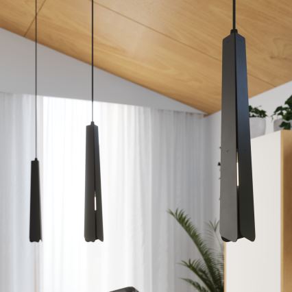 Подвесная люстра PRYSM 1xG9/8W/230V черный