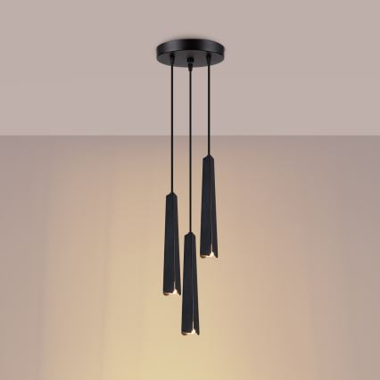 Подвесная люстра PRYSM 3xG9/8W/230V черный