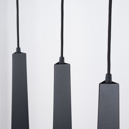 Підвісна люстра PRYSM 3xG9/8W/230V чорний