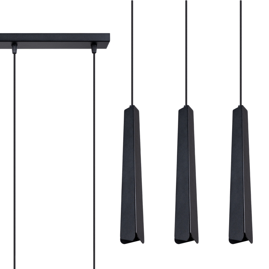 Подвесная люстра PRYSM 3xG9/8W/230V черный