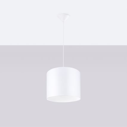 Подвесная люстра NOVA 1xE27/15W/230V диаметр 30 см белый