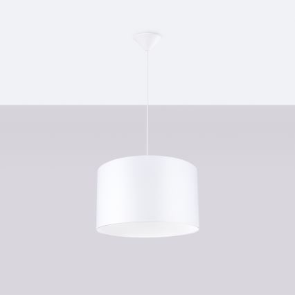 Підвісна люстра NOVA 1xE27/15W/230V діаметр 40 см білий