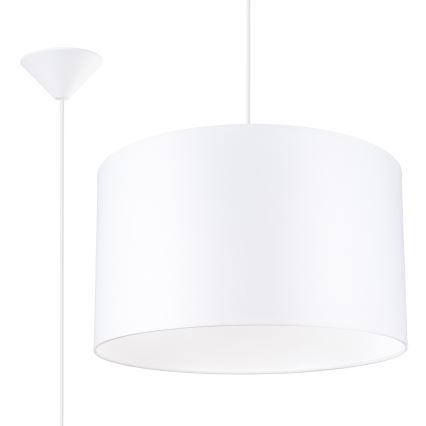 Підвісна люстра NOVA 1xE27/15W/230V діаметр 40 см білий