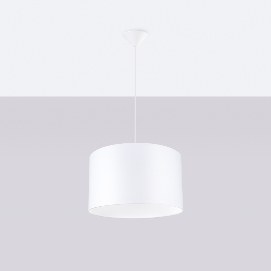 Подвесная люстра NOVA 1xE27/15W/230V диаметр 40 см белый