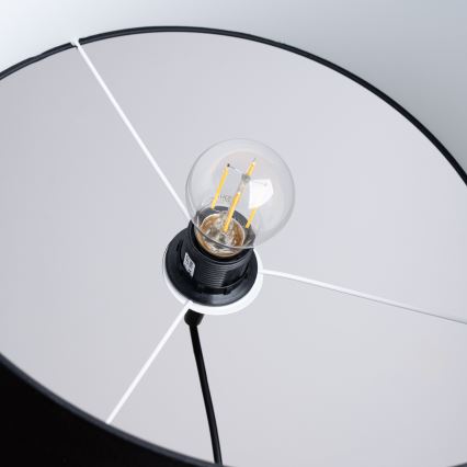 Подвесная люстра NOVA 1xE27/15W/230V диаметр 40 см черный