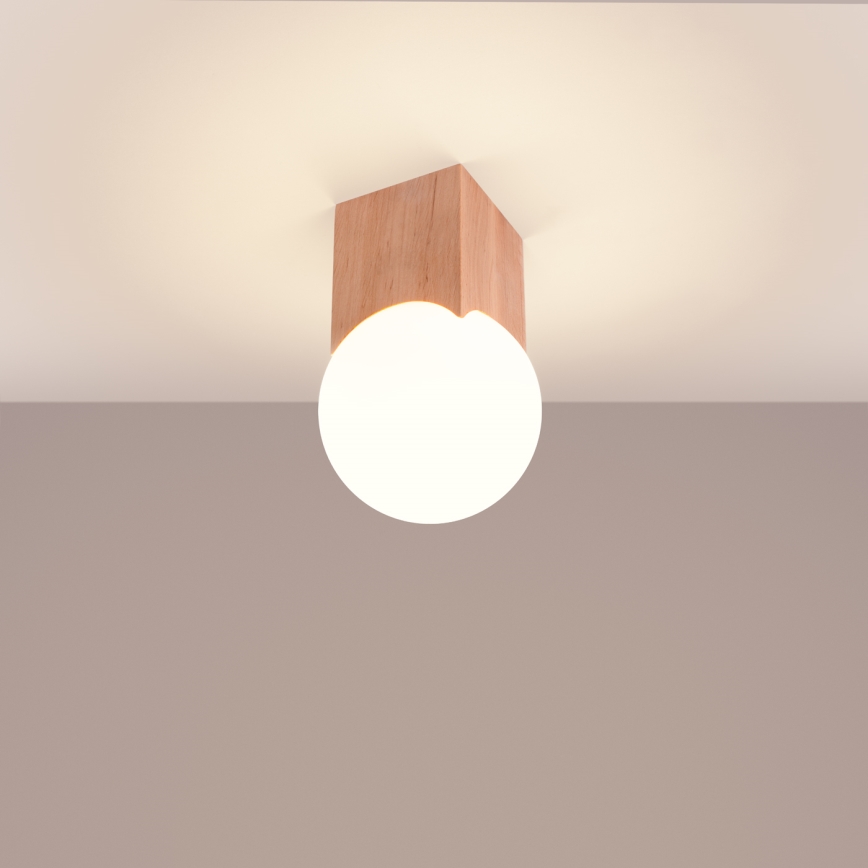 Точковий світильник SOLIS 1xG9/8W/230V бук