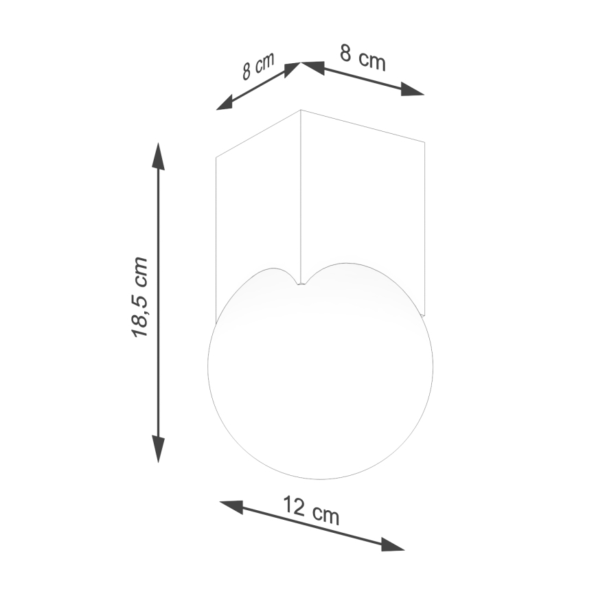 Точковий світильник SOLIS 1xG9/8W/230V бук