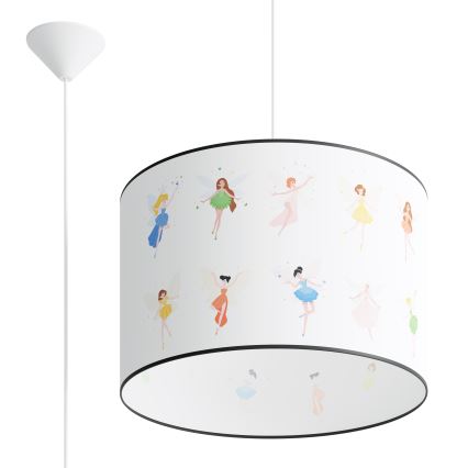 Дитяча підвісна люстра FAIRY 1xE27/15W/230V діаметр 40 см фея