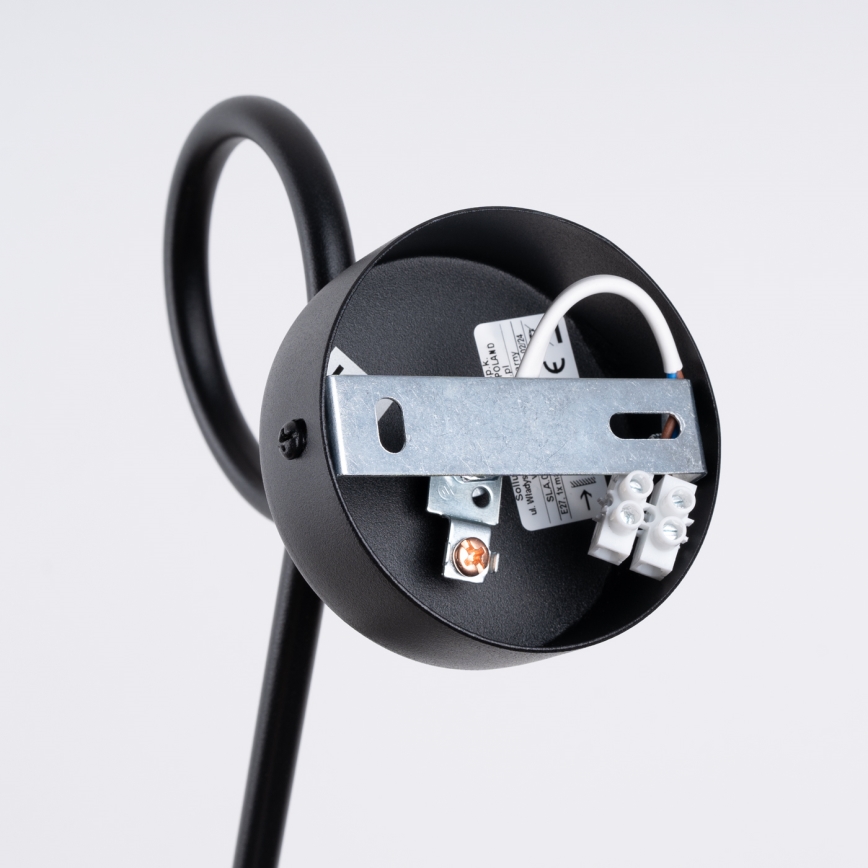 Настенная лампа LOOP 1xE27/15W/230V черный