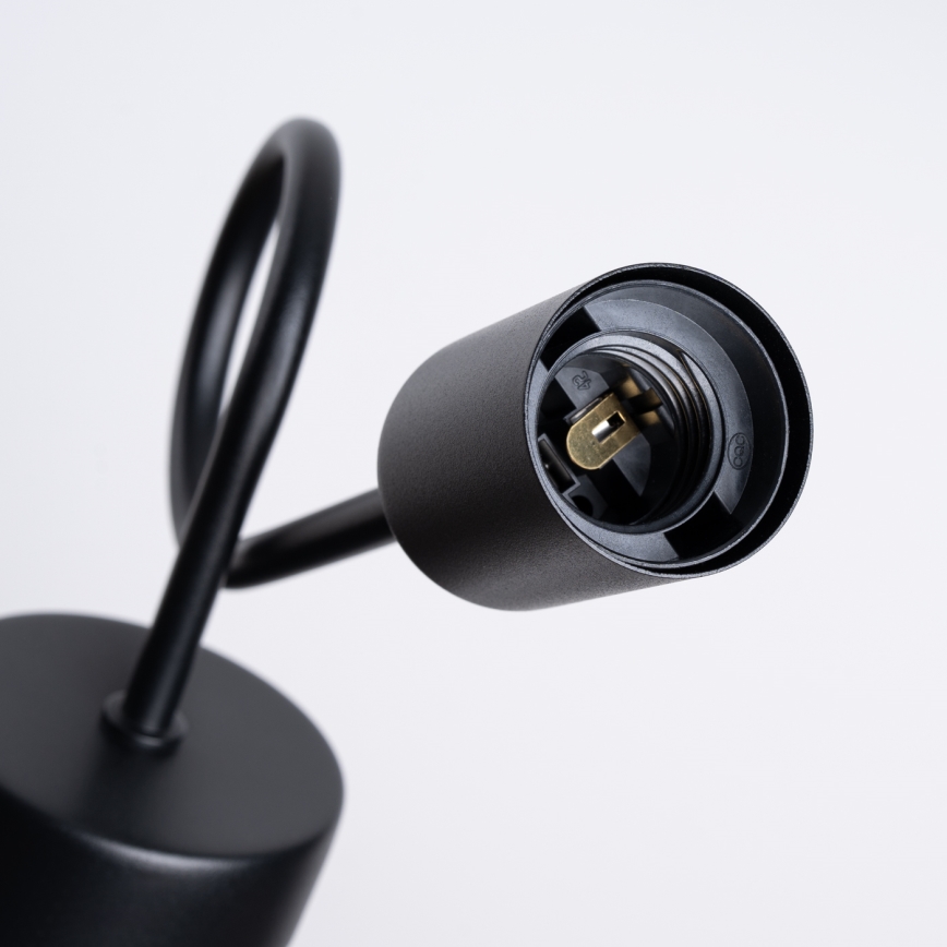 Настенная лампа LOOP 1xE27/15W/230V черный