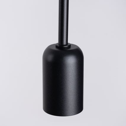 Настінна лампа LOOP 1xE27/15W/230V чорний