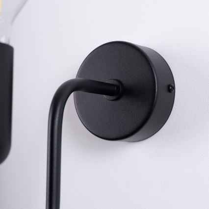 Настенная лампа VECTOR 1xE27/15W/230V черный