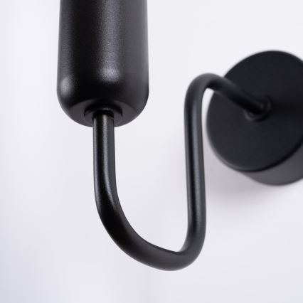 Настінна лампа VECTOR 1xE27/15W/230V чорний