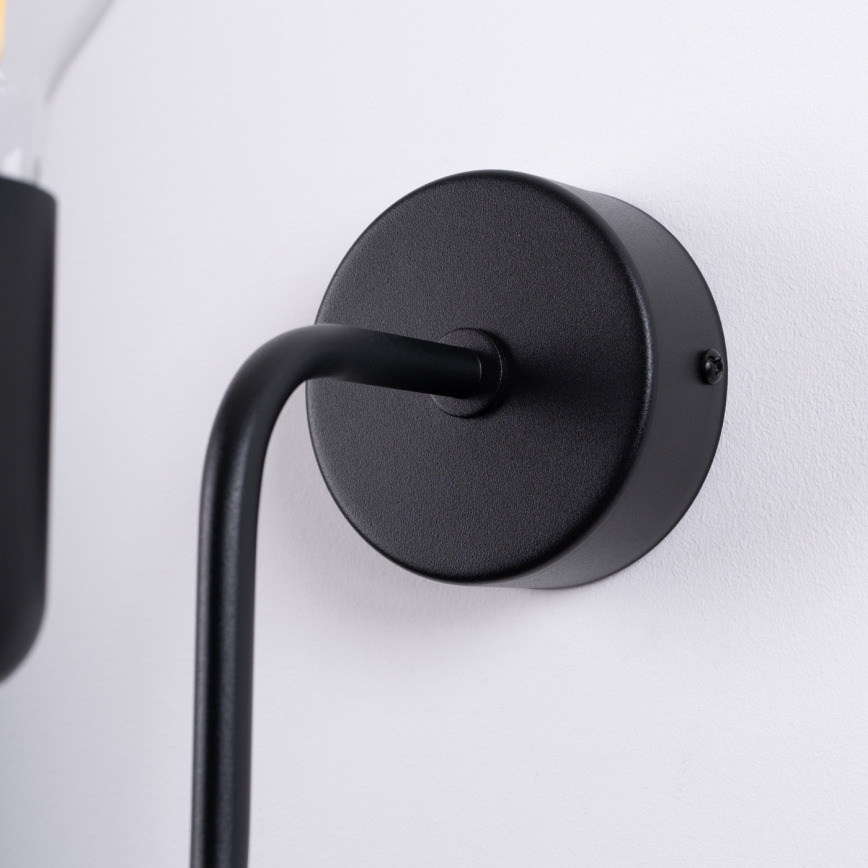 Настінна лампа VECTOR 1xE27/15W/230V чорний