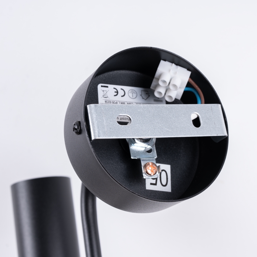 Настінна лампа VECTOR 1xE27/15W/230V чорний