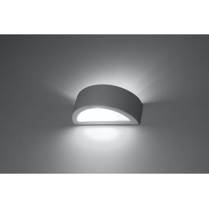 Настенный светильник ATENA 1xE27/15W/230V 30 см белый