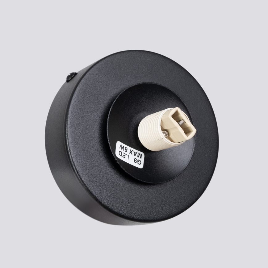 Настенный светильник YOLI 1xG9/8W/230V черный