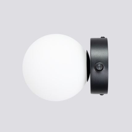 Настінний світильник YOLI 1xG9/8W/230V чорний