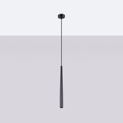 Підвісна люстра BLISS 1xG9/8W/230V чорний