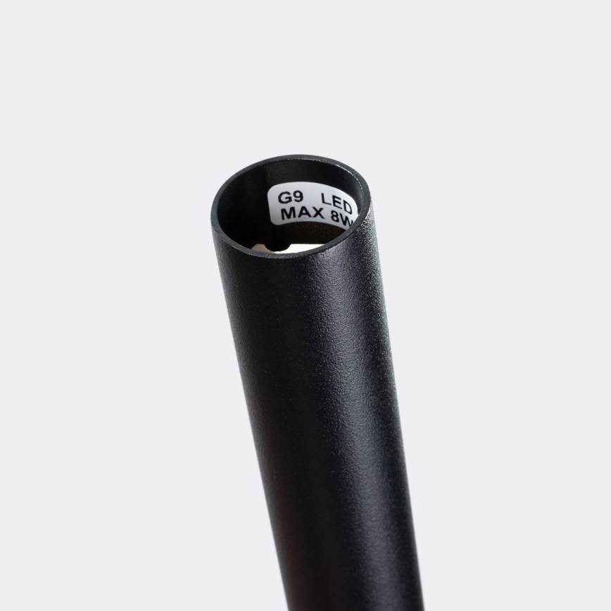 Підвісна люстра BLISS 1xG9/8W/230V чорний